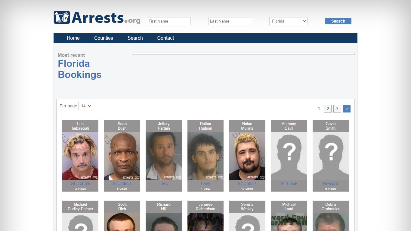 Florida Arrests and Inmate Search